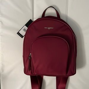 Karl Lagerfield Cara backpack bag purse